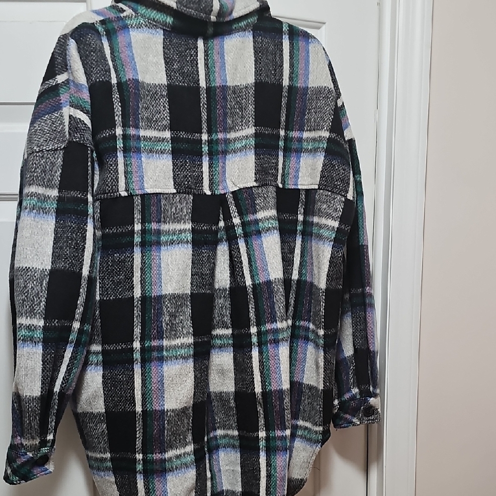 Plaid Button-Up - Picture 3 of 3